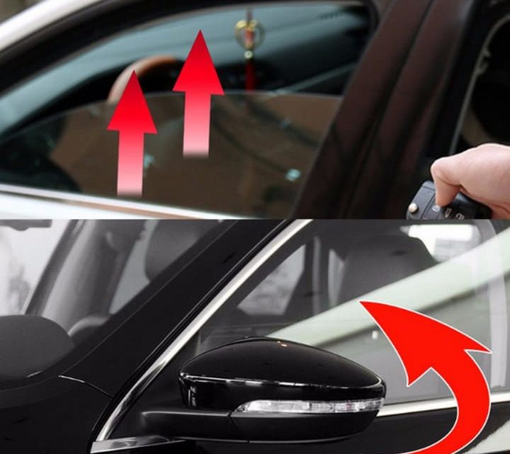 tìm hiểu về lắp độ gập gương lên kính cho xe ô tô