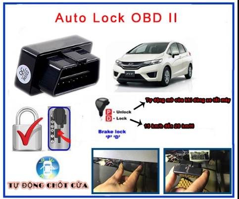 hệ thống Auto Lock tự động chốt khóa cửa xe ô tô