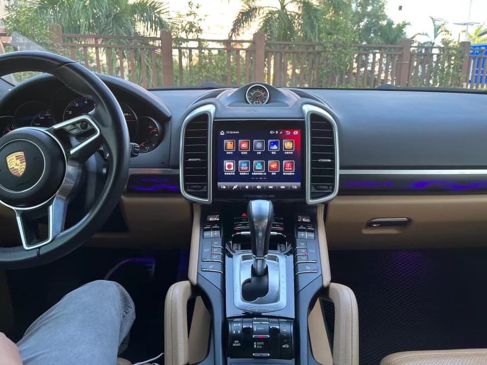 màn hình Android Porsche Canyenne theo xe chính hãng
