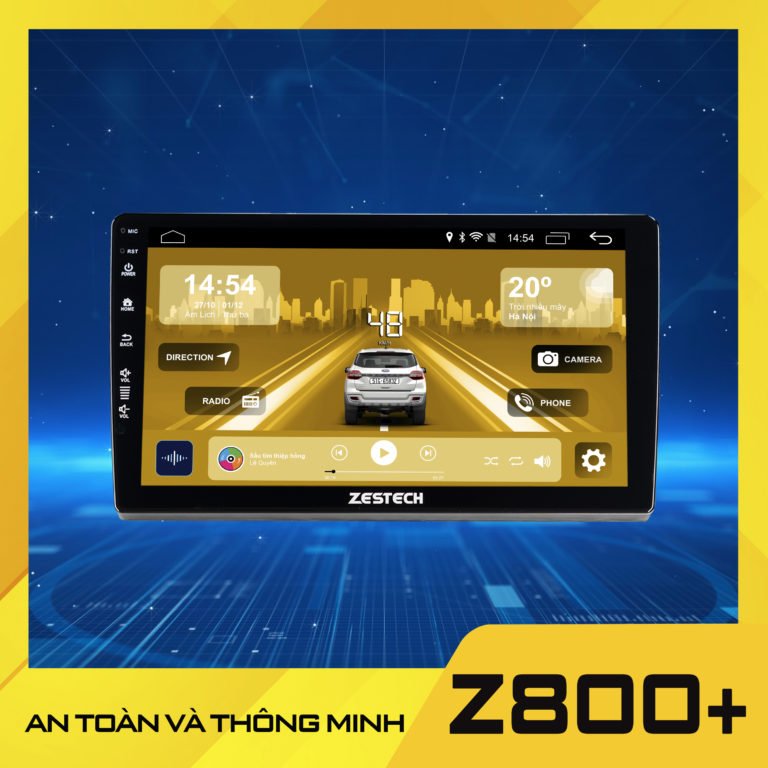màn hình DVD Android Zestech tích hợp cam 360 Z800+
