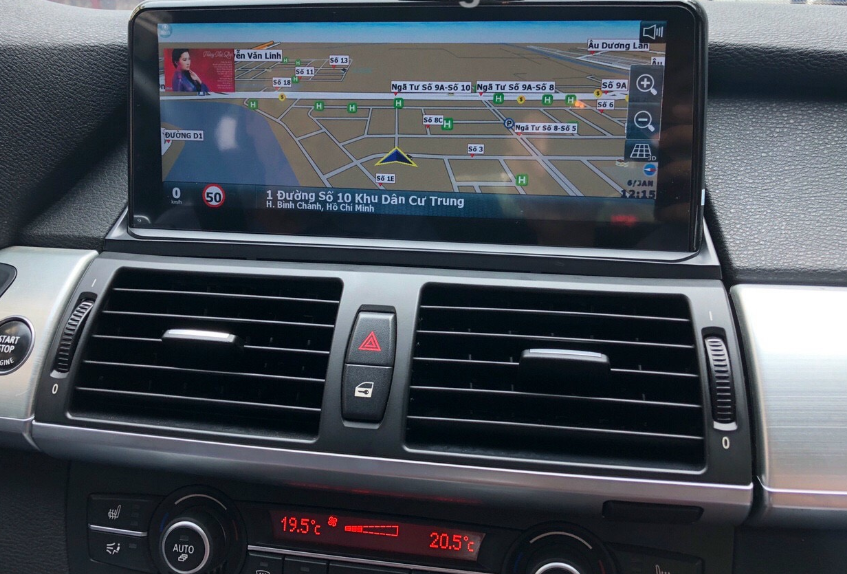 thông số màn hình Android xe BMW X6