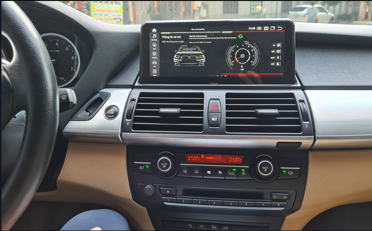 màn hình Android xe BMW X6