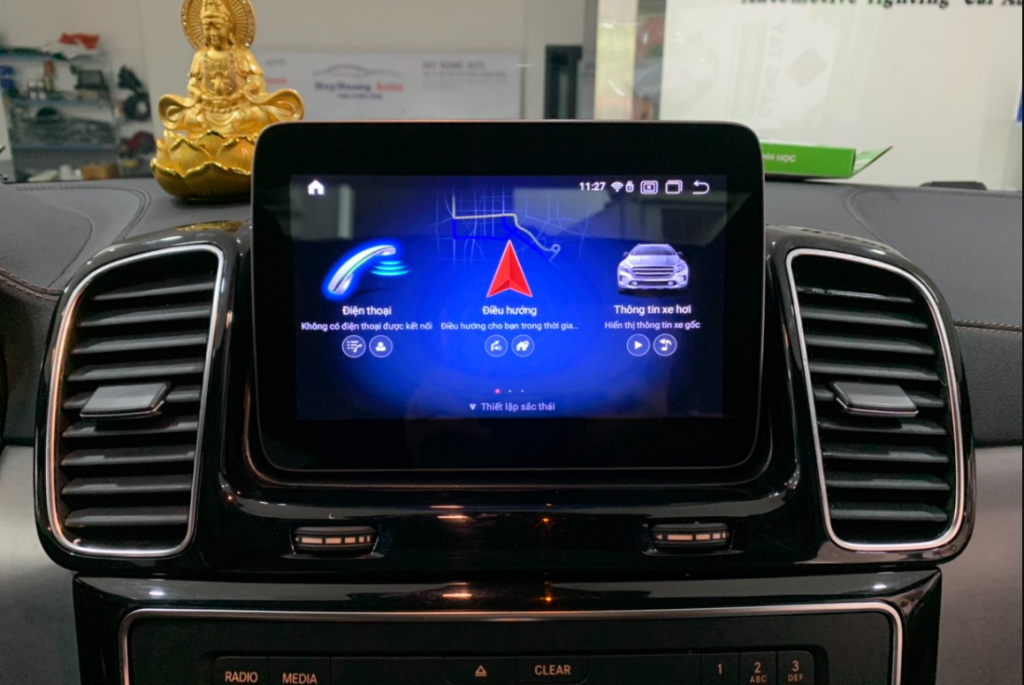 màn hình Android xe Mercedes GLS, GLE, GLC