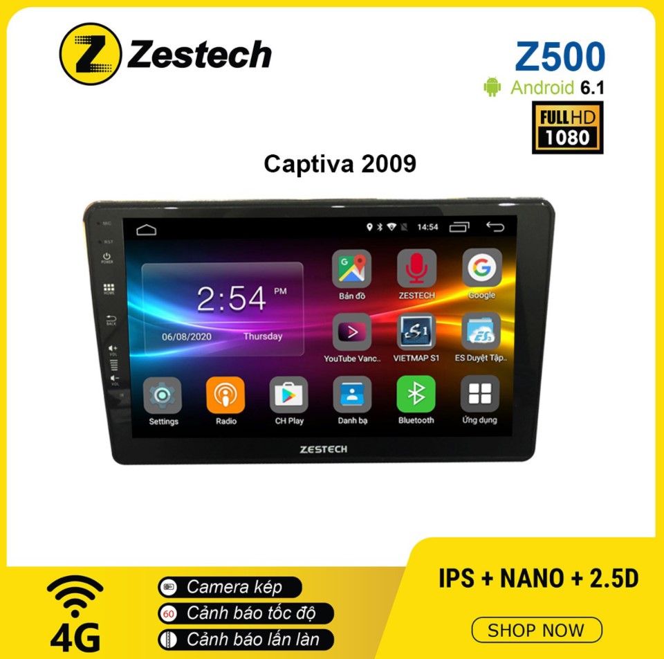 màn hình DVD Android Zestech Z500