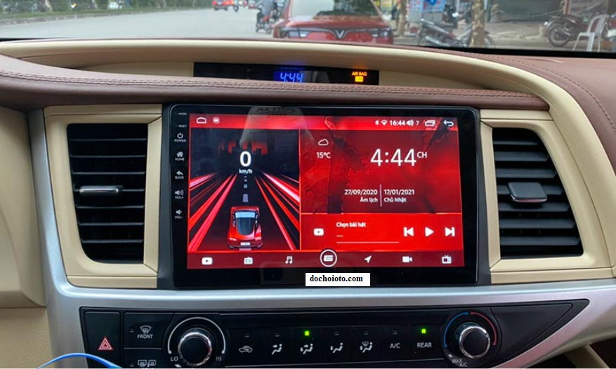 màn hình Android xe Toyota Highlander