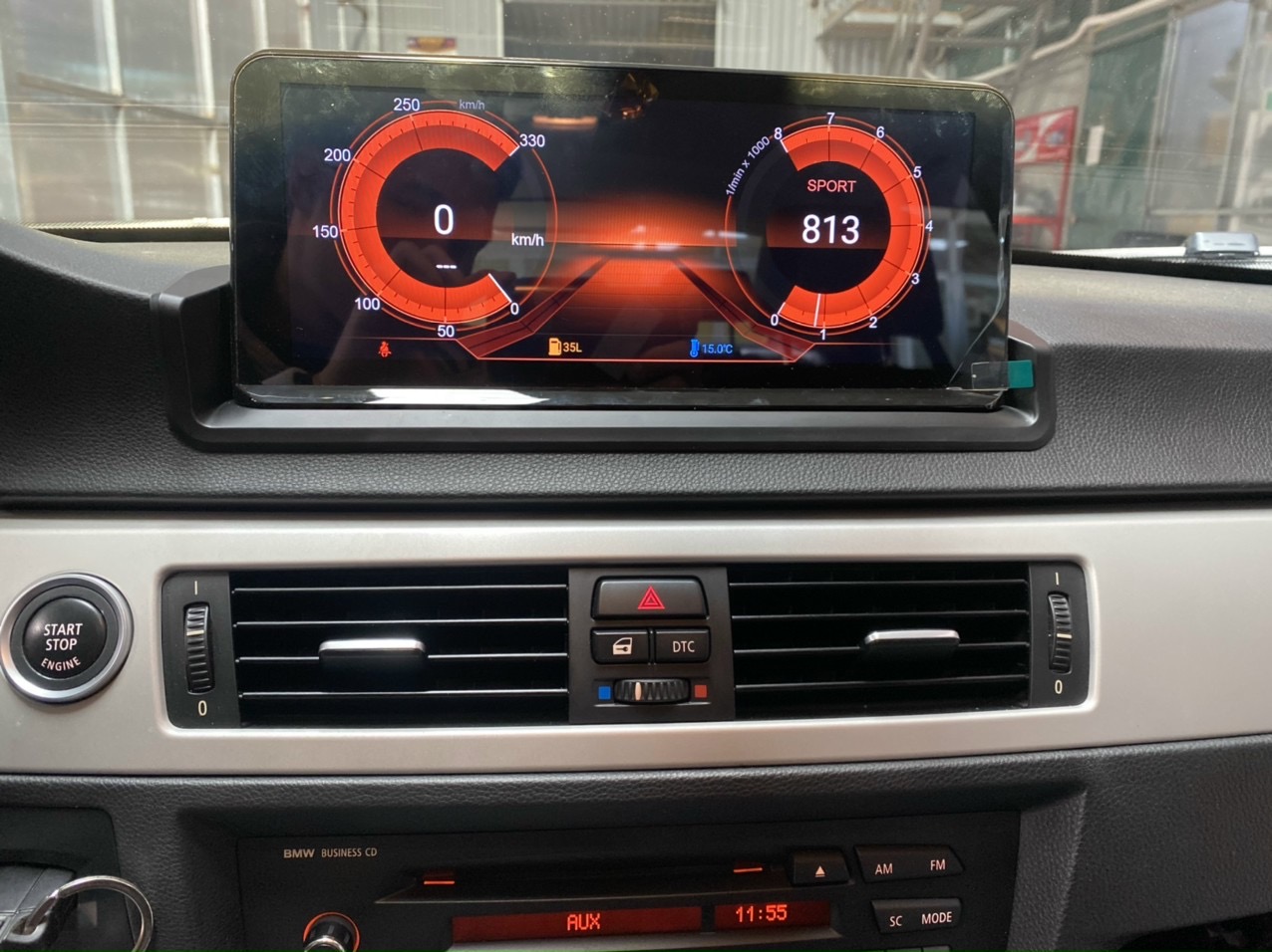 lắp màn hình Android cho xe BMW X3