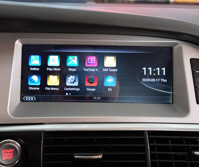 thông số màn Android xe Audi A6