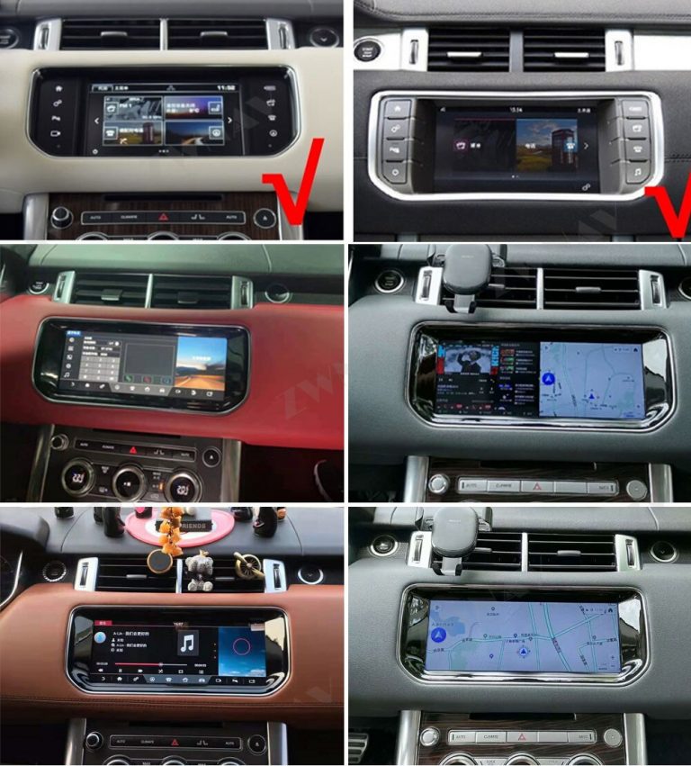 lắp màn hình Android Range Rover Evoque theo xe chính hãng